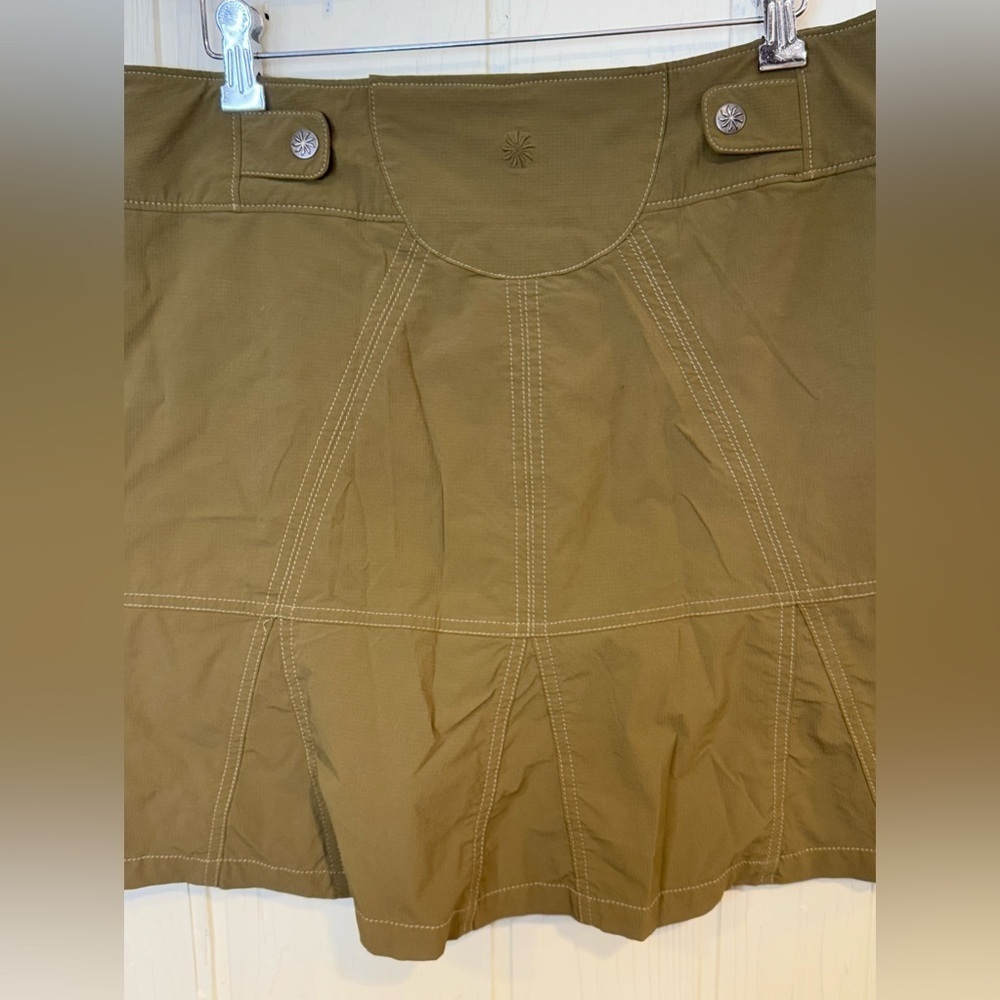 Athleta Olive Skort, Size 8 - Picture 3 of 11